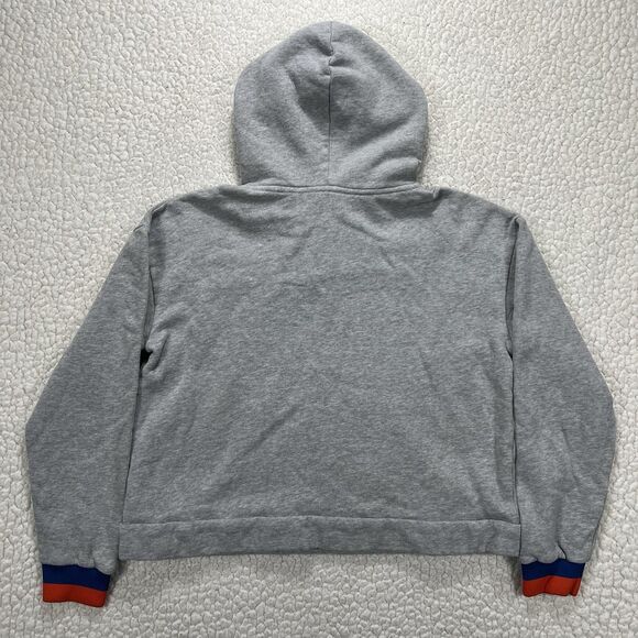 KULE Crosby Hoodie Womens S Gray Cropped Cozy Streetwear Minimalist Coastal Prep - Picture 2 of 11